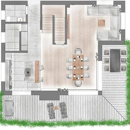 Casa de Férias Zsam Mit Sauna Und Hottub