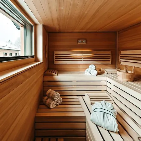 Zsam Mit Sauna Und Hottub ガルミッシュ・パルテンキルヒェン